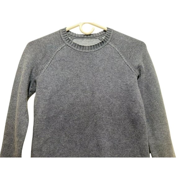 Sold Lululemon Reversible Still Lotus Sweater Small Blue Thumbholes Heathered - Picture 15 of 16